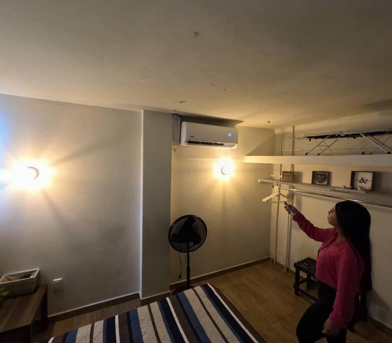 Ferienwohnung Departamento Privado7, 2 Camas Matri, Parking, Cocina Equipada, Wifi 65 Mb, 2 Climas,Centrico,Tv Smart Ciudad Valles Exterior foto